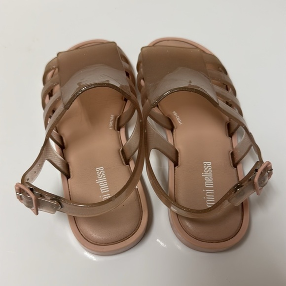 Mini Melissa Glitter Sandals - Picture 3 of 7